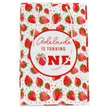 Berry First Birthday 1. Geburtstag Strawberry Part