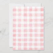 Berry First Birthday 1st Birthday Invitation Einladung (Rückseite)