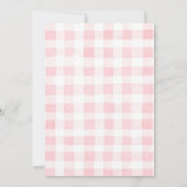 Berry First Birthday 1st Birthday Invitation Einladung (Rückseite)