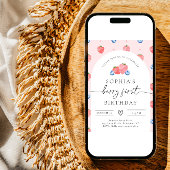 Berry First Birthday Einladung