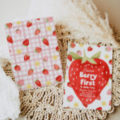 Berry First Birthday Einladungen