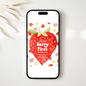 Berry First Birthday Einladungen