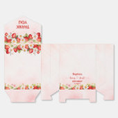 Berry First Birthday Favor Box Geschenkschachtel (Ungefaltet)