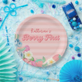 Berry First Birthday Fruit Thema 1. Geburtstag Pappteller (Party)