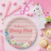 Berry First Birthday Fruit Thema 1. Geburtstag Pappteller (Party)