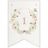 Berry First Birthday Garden Party Banner (Erste Fahne)