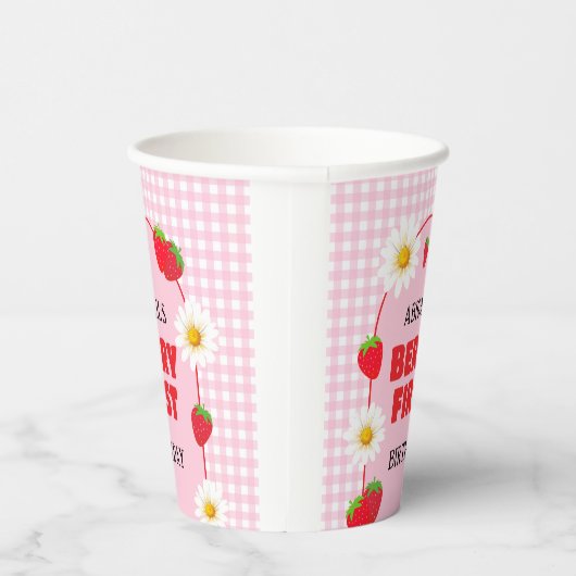 BERRY FIRST BIRTHDAY  PAPPBECHER (Rechts)