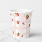 Berry First Birthday Pappbecher (Rechts)