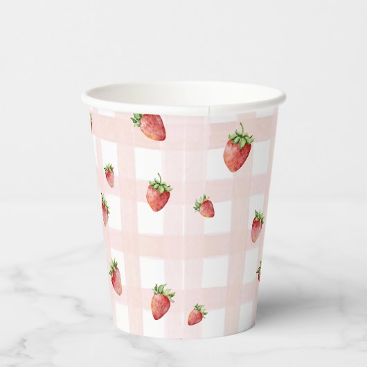 Berry First Birthday Pappbecher (Rechts)