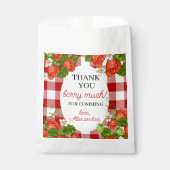 Berry First Birthday Party Fevor Geschenktütchen (Vorderseite)