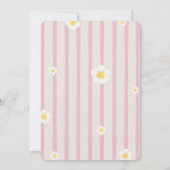 Berry First Birthday Party Invitation with Photo Einladung (Rückseite)