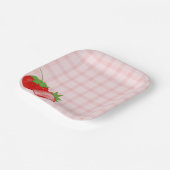 Berry First Birthday Party Paper Plates Pappteller (Gewinkelt)