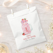 Berry First Birthday Party Smoothie Geschenktütchen (Ausgeschnitten)