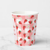 Berry First Birthday Strawberry First 1. Willkomme Pappbecher (Links)