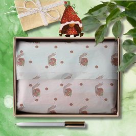 Berry First Birthday Strawberry Snail Seidenpapier