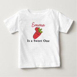 Berry First Birthday Sweet one Baby T-shirt