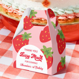 Berry First Birthday Vielen Dank Geschenkschachtel