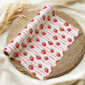 Berry First Birthday Wrapping Paper Geschenkpapier