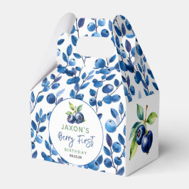 Berry First Blueberry 1. Geburtstag Party Geschenkschachtel