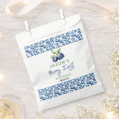 Berry First Blueberry 1. Geburtstag Party Geschenktütchen (Ausgeschnitten)