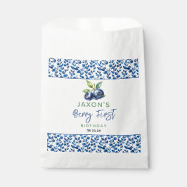 Berry First Blueberry 1. Geburtstag Party Geschenktütchen