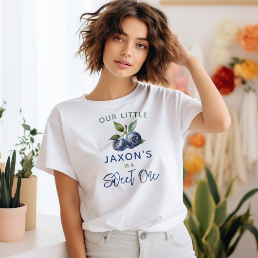 Berry First Blueberry 1. Geburtstag Party T-Shirt