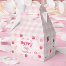 Berry First Cute 1. Geburtstag Erdbeere