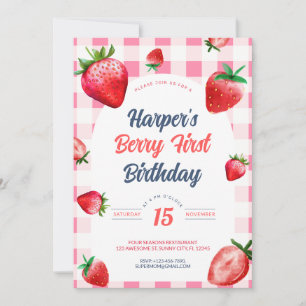 Berry First Einladung