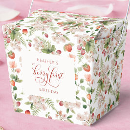 Berry First Favor Box Geschenkschachtel