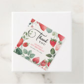 Berry First Floral 1. Geburtstag Geschenkanhänger (Beispiel)