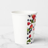 Berry First Geburtday Foto Pappbecher (Rechts)