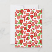 Berry First Invite Einladung (Rückseite)