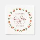 Berry First Serviette (Vorderseite)