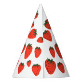 Berry First Strawberry Partyhütchen (Rückseite)