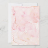 Berry First Summer First Birthday Strawberry Einladung (Rückseite)