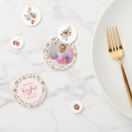 Berry First Table Konfetti (Gruppe)