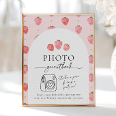 Berry Foto Guest Book Sign