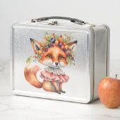 Berry Fox Blossom Metall Brotdose (Beispiel)