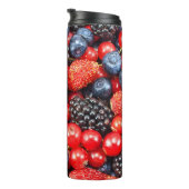 Berry-Fresh Background Mosaik Thermosbecher (Nach rechts gedreht)