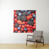 Berry-Fresh Background Mosaik Wandteppich (Beispiel)