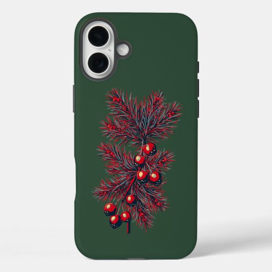 Berry frohe Weihnachten! 🎅 Case-Mate iPhone Hülle (Rückseite)
