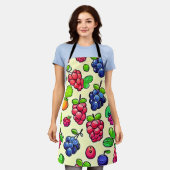 Berry Fruit Muster Design Schürze (Getragen)