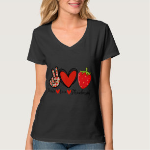 Berry Fruits Strawberries Idee einer friedlichen L T-Shirt