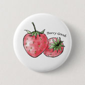 Berry Good Fun - Strawberry Delight Button (Vorderseite)