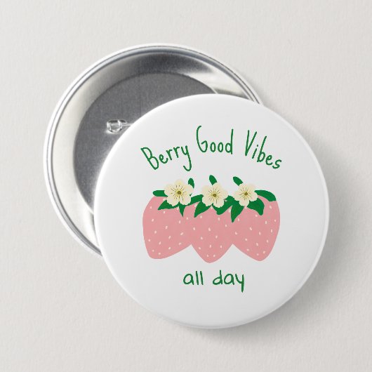 Berry Good Vibes All Day Button (Vorne & Hinten)