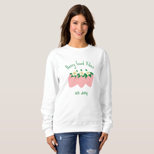 Berry Good Vibes All Day Sweatshirt (Vorne ganz)