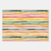 Berry Green Orange Pink Fruit Bridal Shower Geschenkpapier Set (Vorderseite 3)