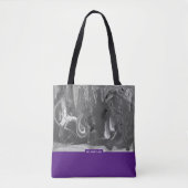 Berry&Grey, Abstract Art Tasche (Vorderseite)