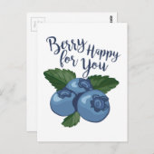 Berry Happy Postkarte (Vorne/Hinten)