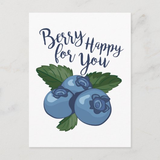 Berry Happy Postkarte (Vorderseite)